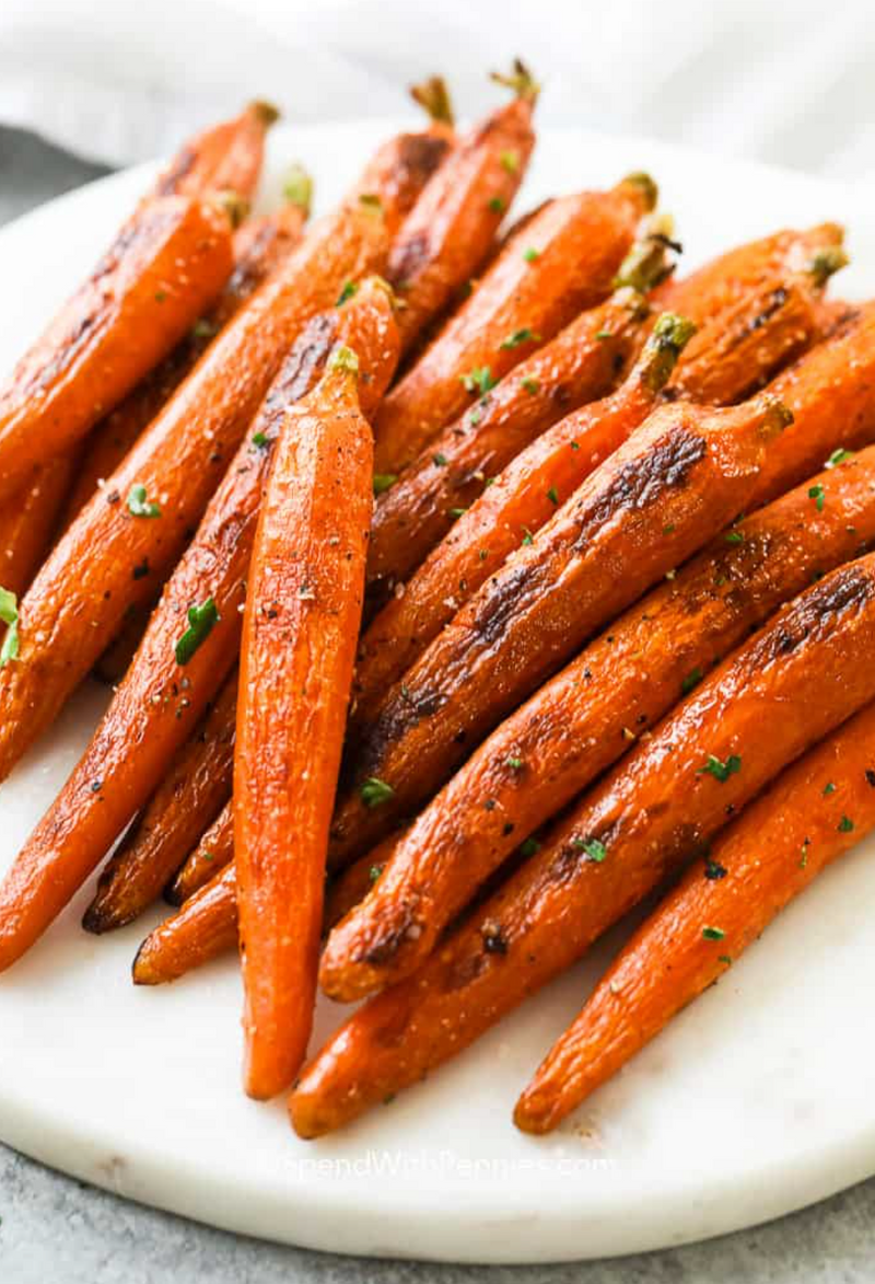 BBQ Roasted Carrots